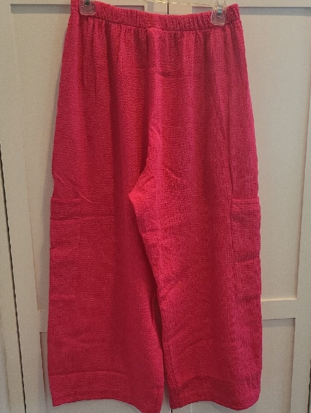 Bryn Walker Pink Pasha Wide Leg Pants - Picture 3 of 9